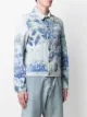 MCM floral-print denim jacket