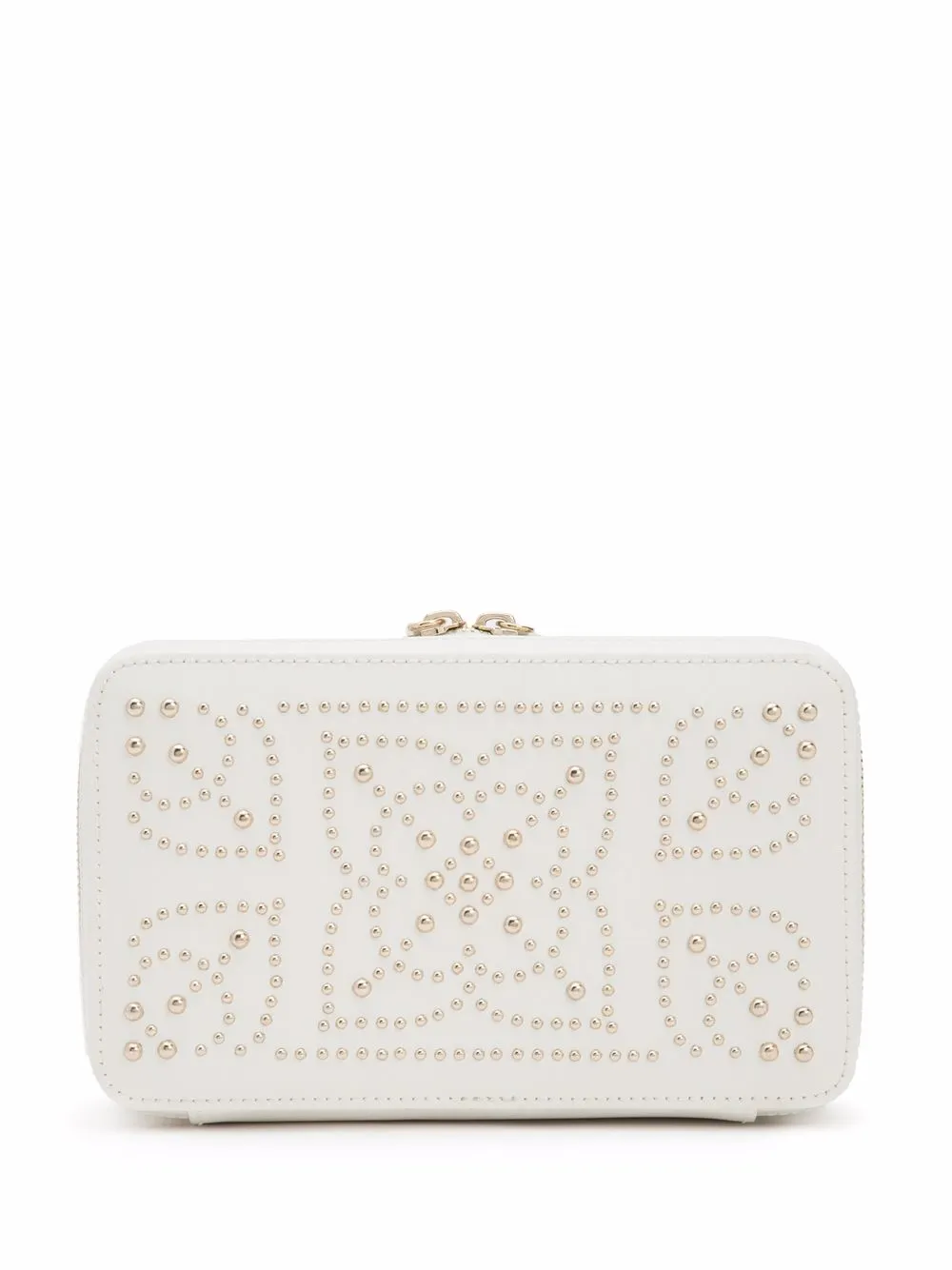 

WOLF Marrakesh zipped jewellery case - Neutrals