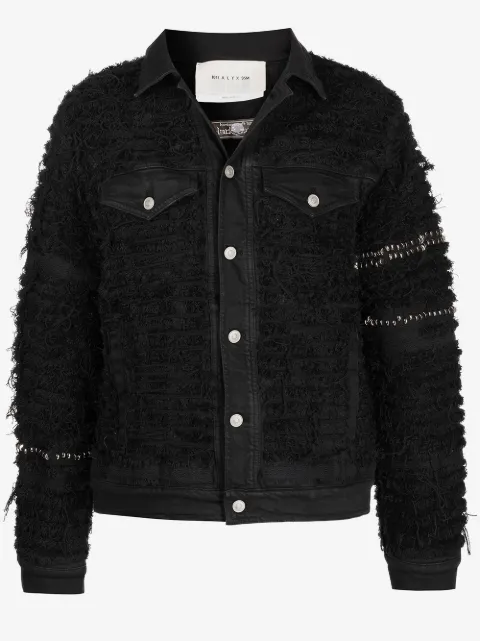 1017 ALYX 9SM stud-embellished denim jacket