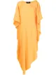 Image 1 of Paule Ka draped asymmetric maxi dress