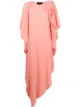 Image 1 of Paule Ka draped asymmetric maxi dress