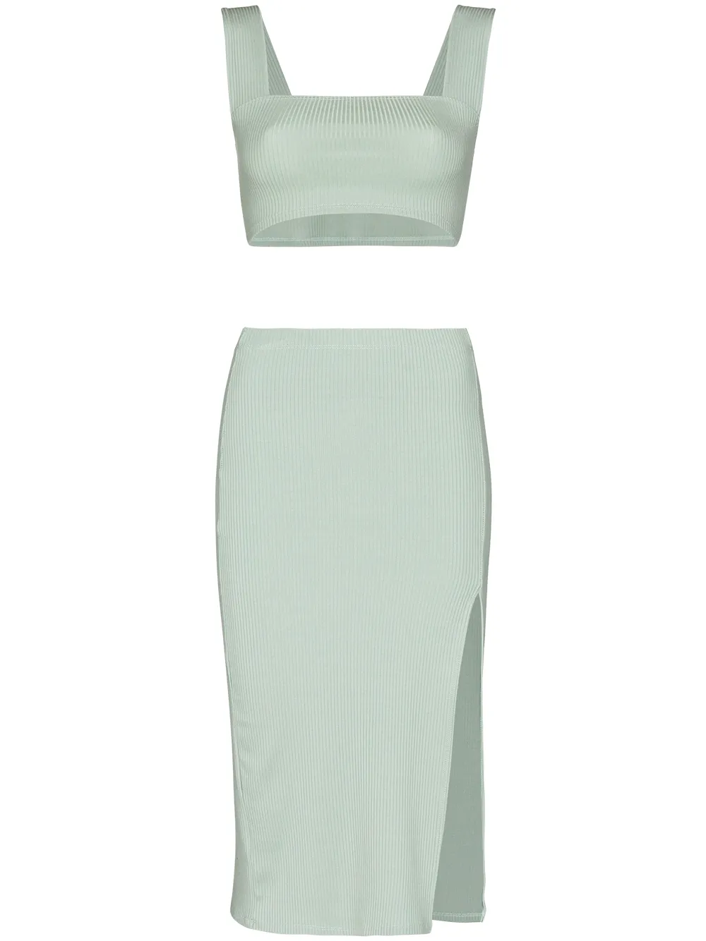 Image 1 of Reformation Ozzie top and skirt set