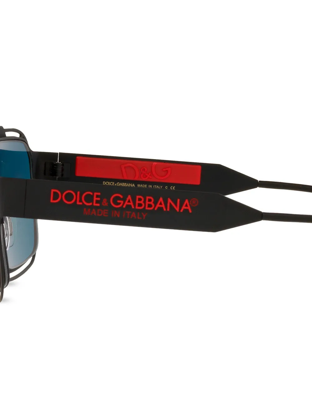 фото Dolce & gabbana eyewear солнцезащитные очки в квадратной оправе