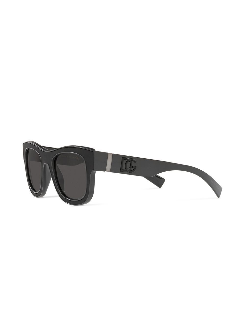 Dolce & Gabbana Eyewear Dg Crossed square-frame sunglasses - Black