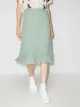 Image 2 of Reformation Jude ruffle-hem midi skirt