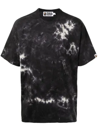 Tie dye playera online negra