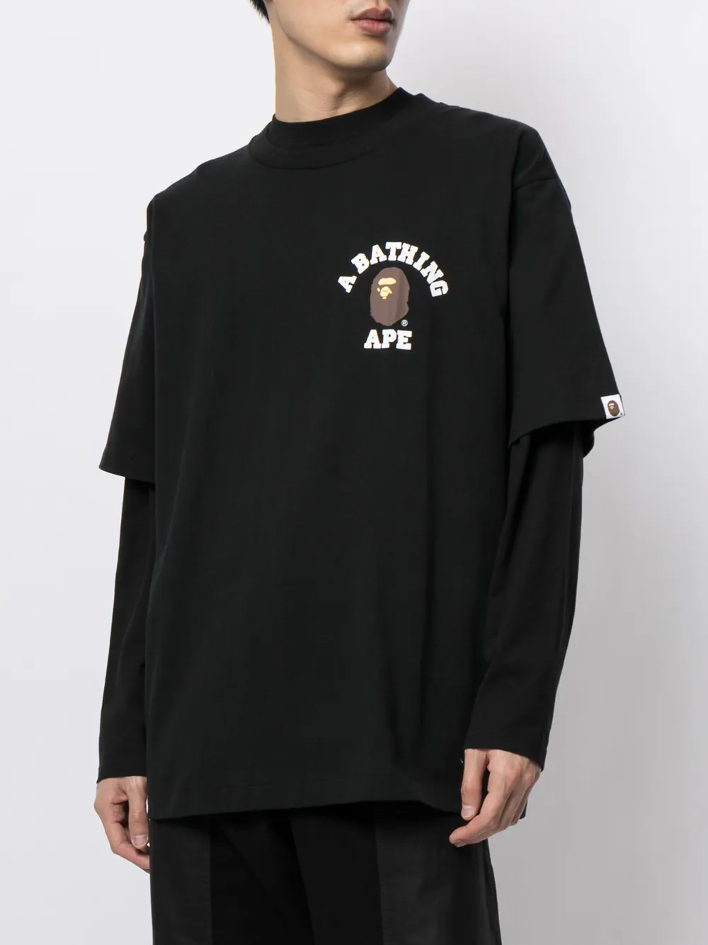 фото A bathing ape® футболка с логотипом