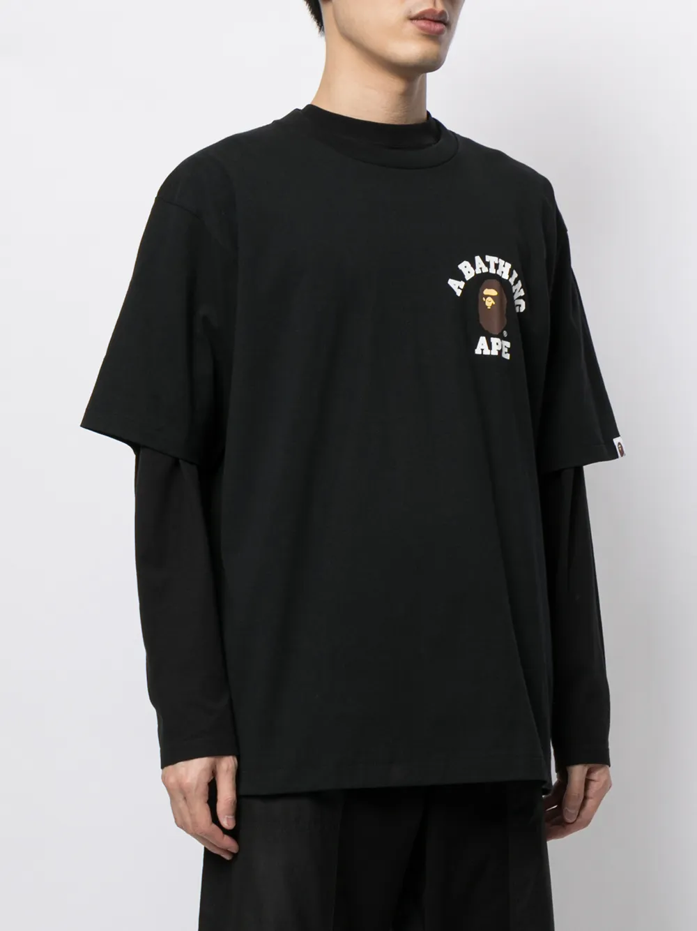 фото A bathing ape® футболка с логотипом