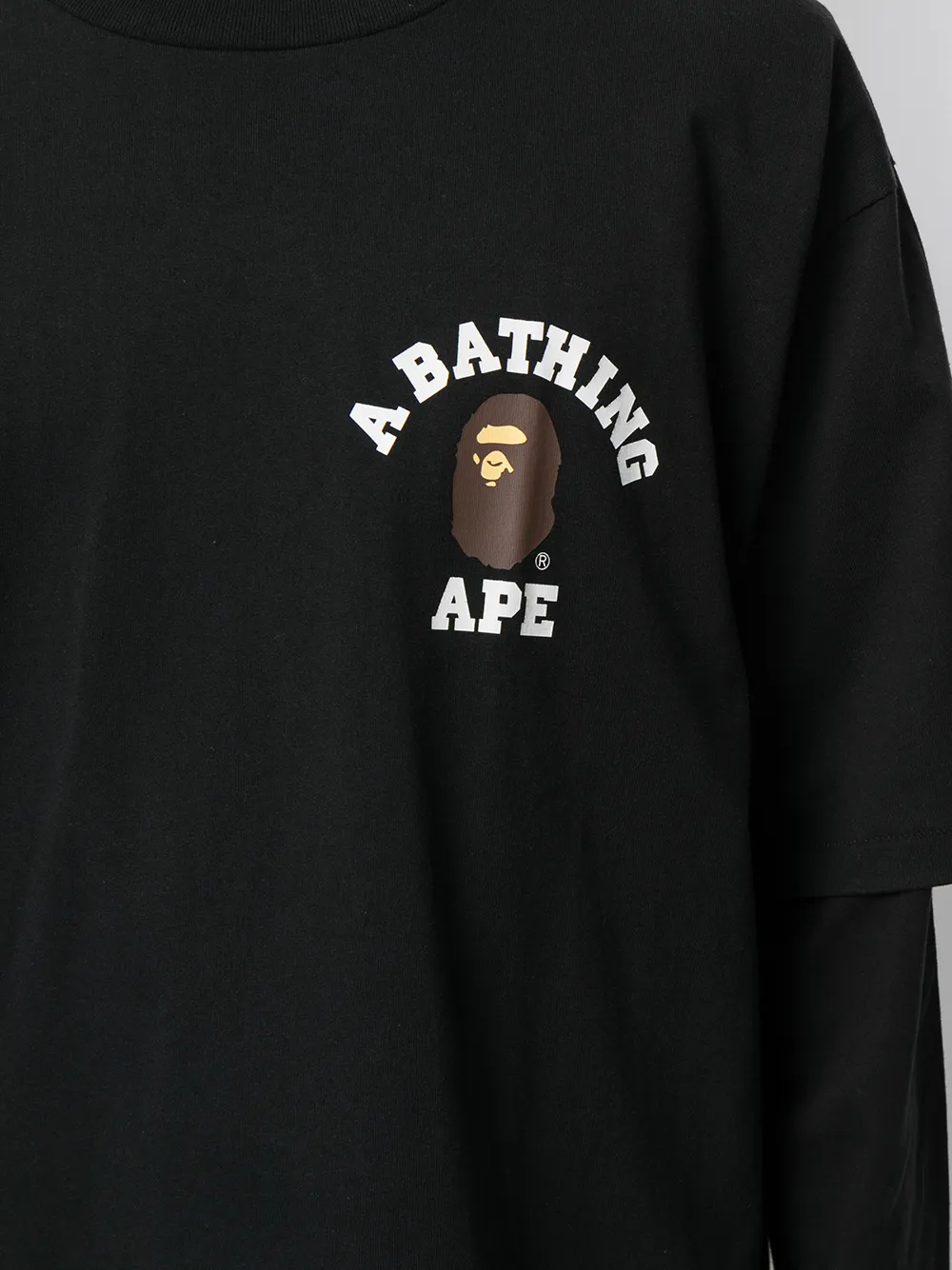 фото A bathing ape® футболка с логотипом