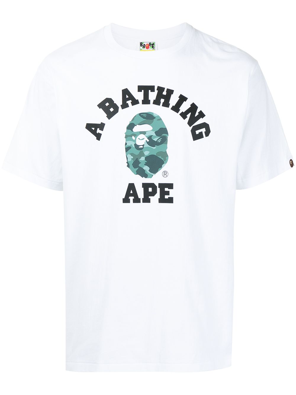 фото A bathing ape® футболка с логотипом