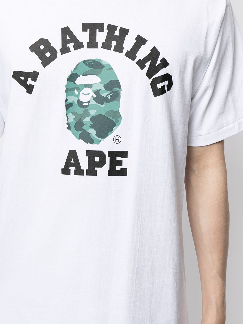 фото A bathing ape® футболка с логотипом