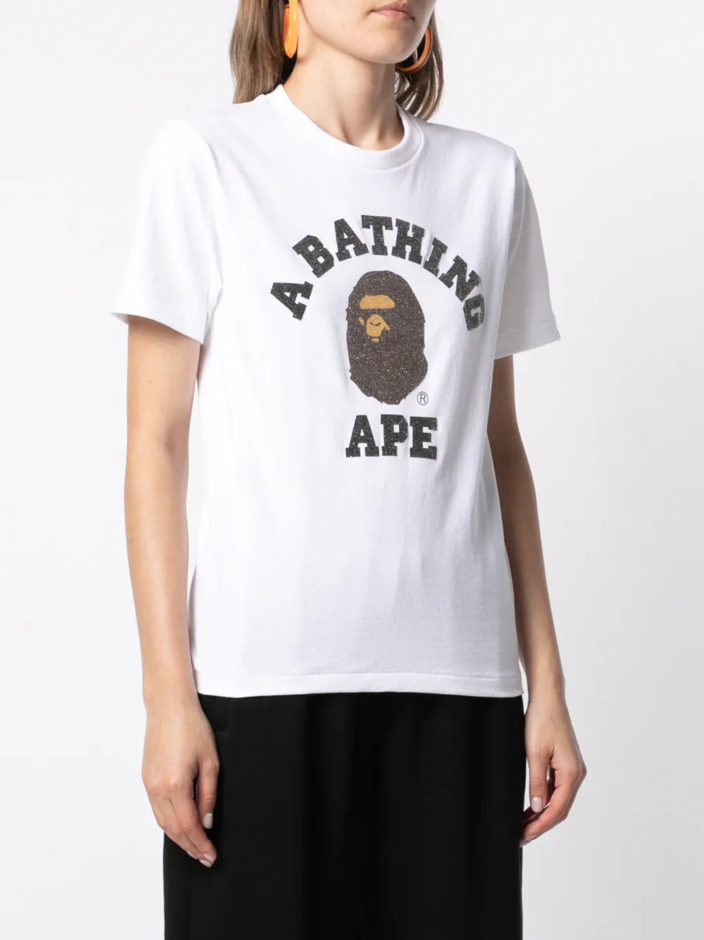 фото A bathing ape® футболка с логотипом