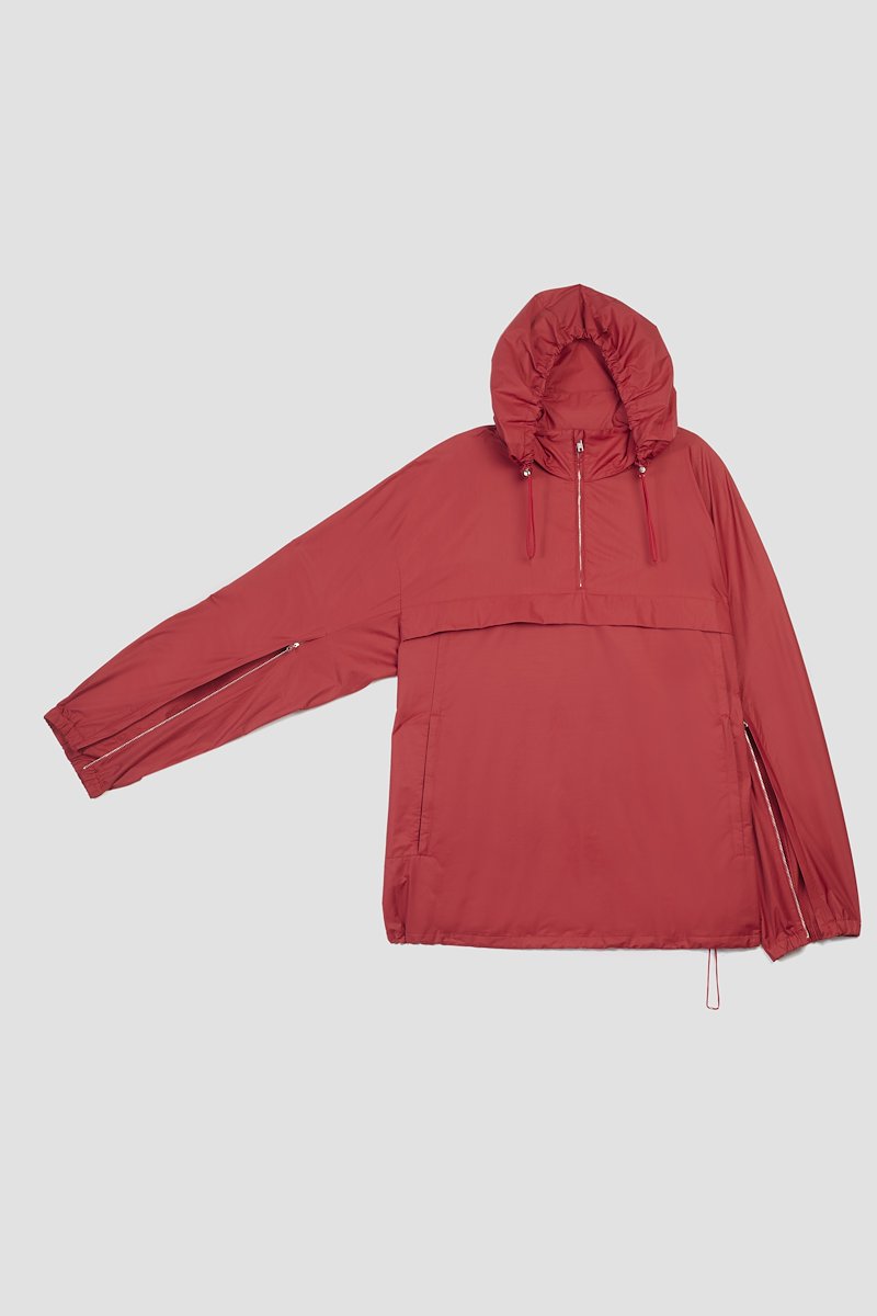 Packable Anorak-red #0 Packable Anorak, - 6