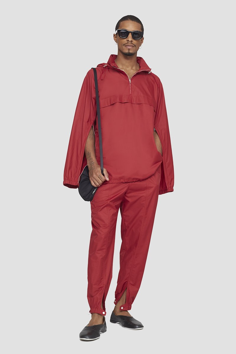 Packable Anorak-red #0 Packable Anorak, - 0