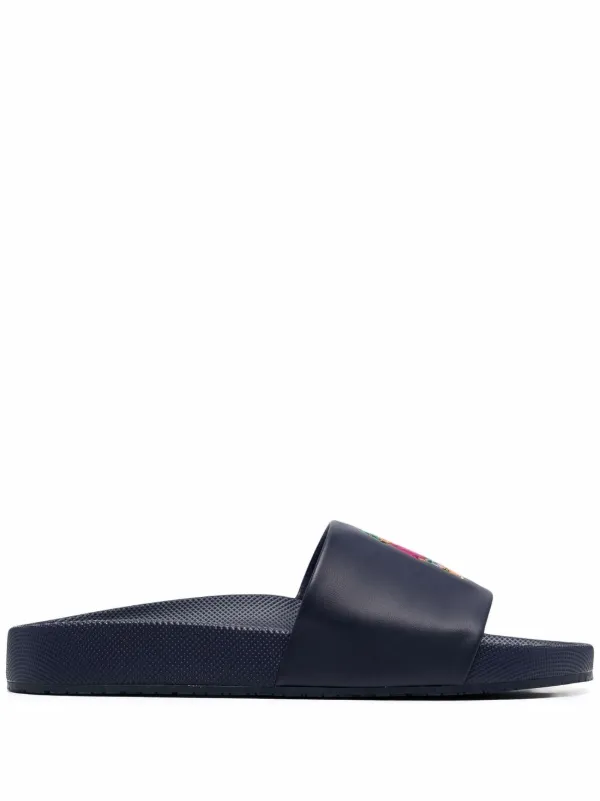 polo ralph lauren teddy bear slippers
