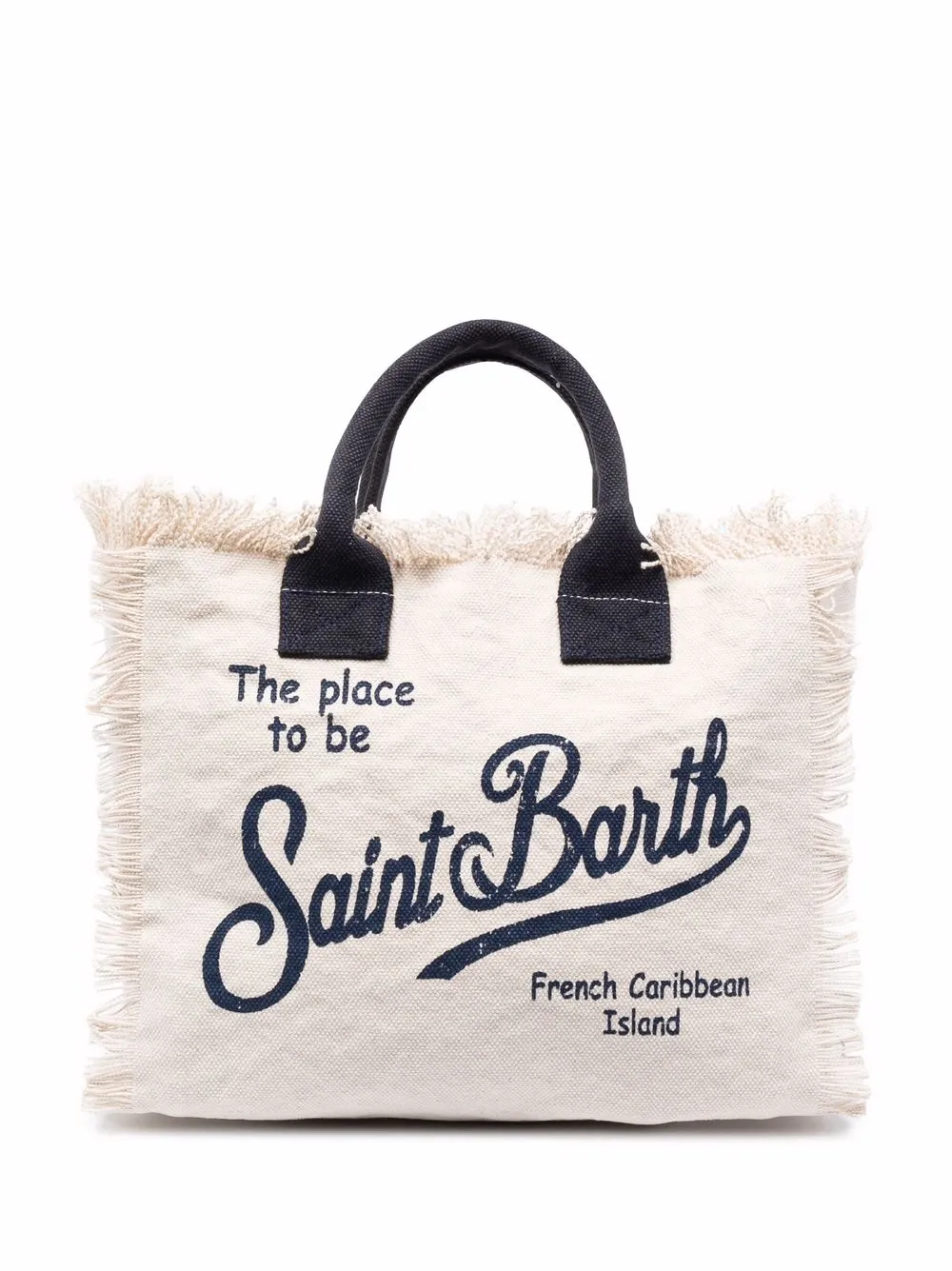 MC2 Saint Barth ロゴ ビーチバッグ - ニュートラル MC2 Saint Barth ロゴ ビーチバッグ - ニュートラル