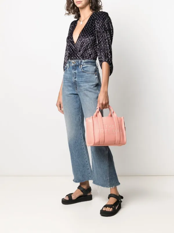 Marc Jacobs mini Traveler tote bag pink