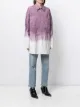 Faith Connexion bleached two-tone shirt jacket