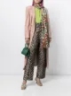 Image 2 of Pierre-Louis Mascia abstract-strip print silk scarf
