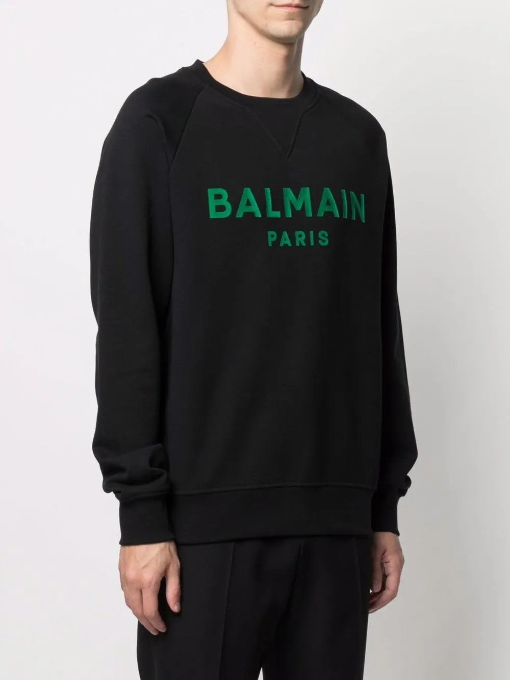 фото Balmain футболка с фактурным логотипом