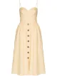 Image 1 of Reformation Cale linen midi dress