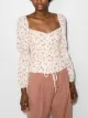 Imagem 2 de Reformation Blusa com estampa floral