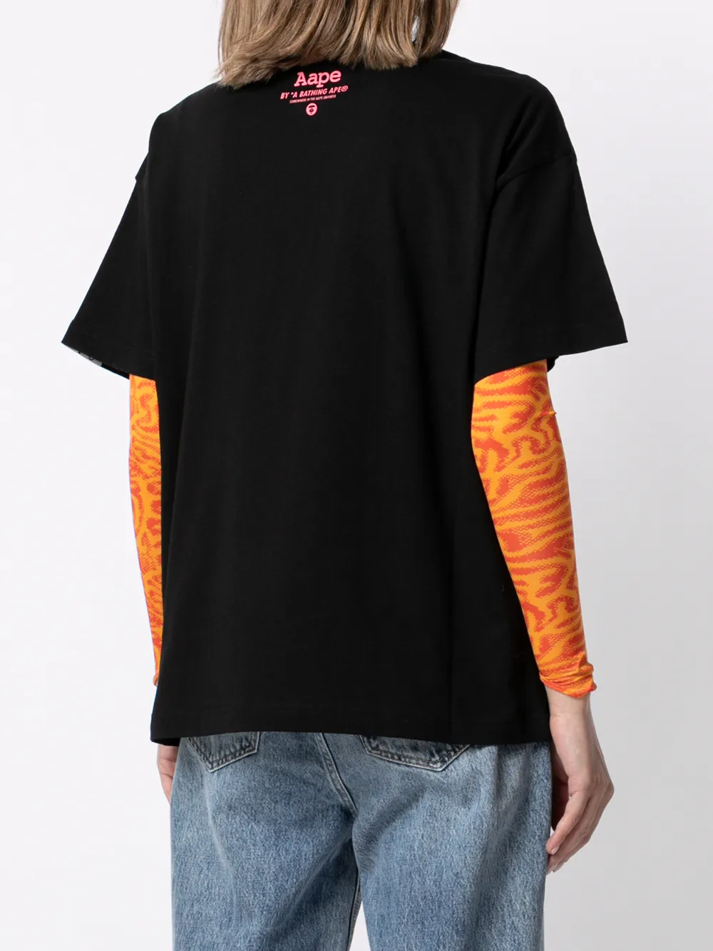фото Aape by *a bathing ape® футболка с логотипом