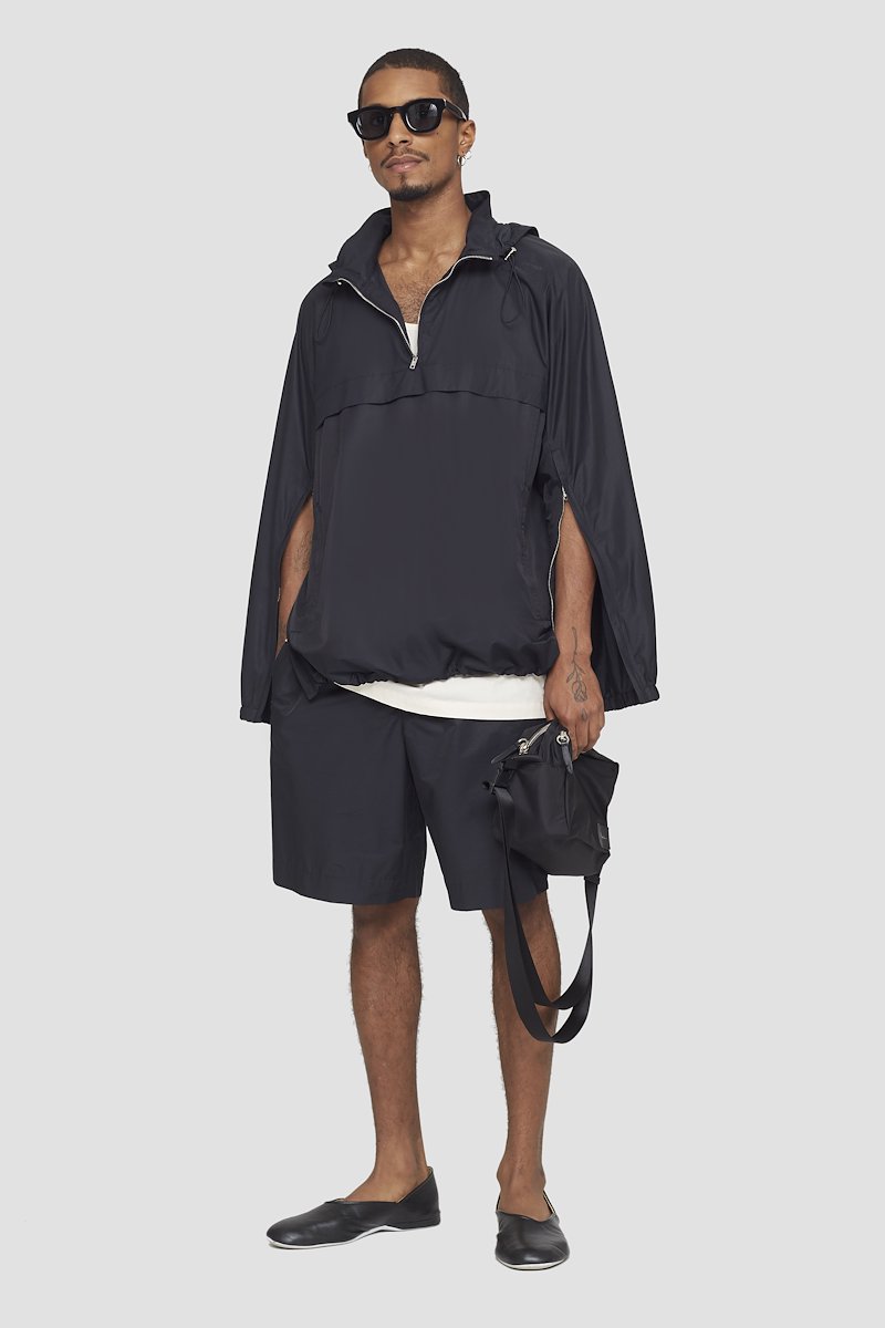 Packable Anorak-black #0 Packable Anorak, - 0
