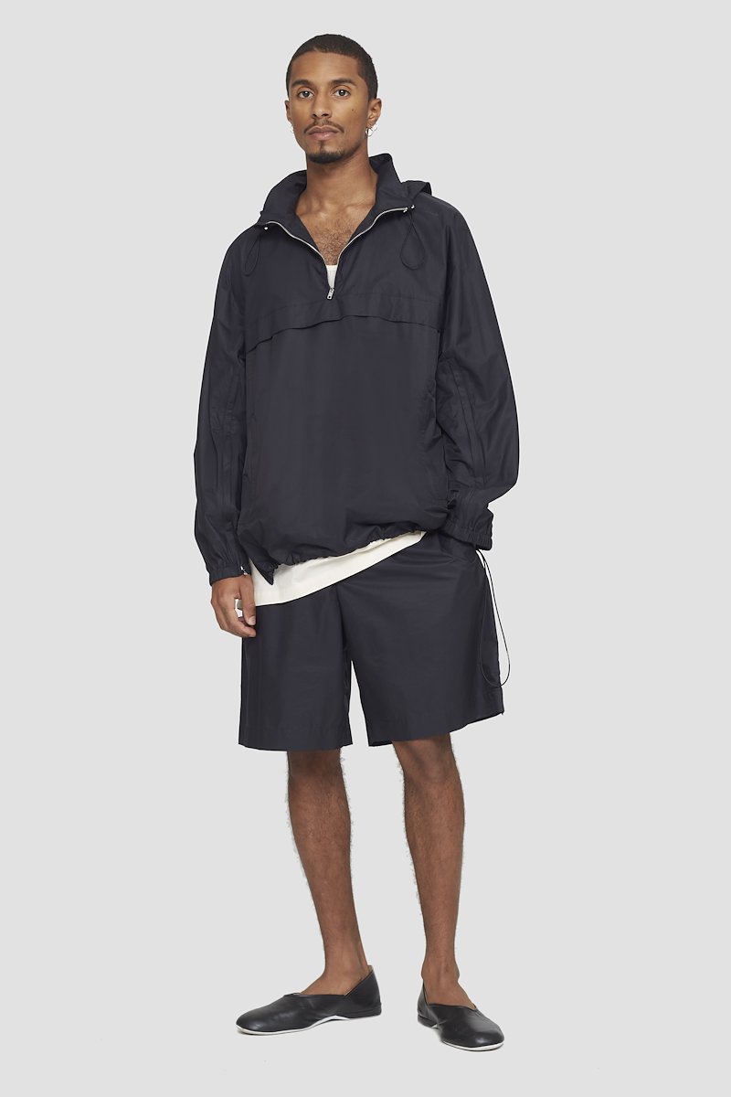 Packable Anorak-black #1 Packable Anorak, - 1