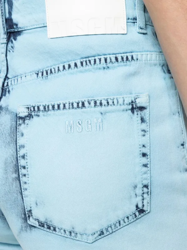 MSGM ダメージ デニムショーツ 通販 - FARFETCH