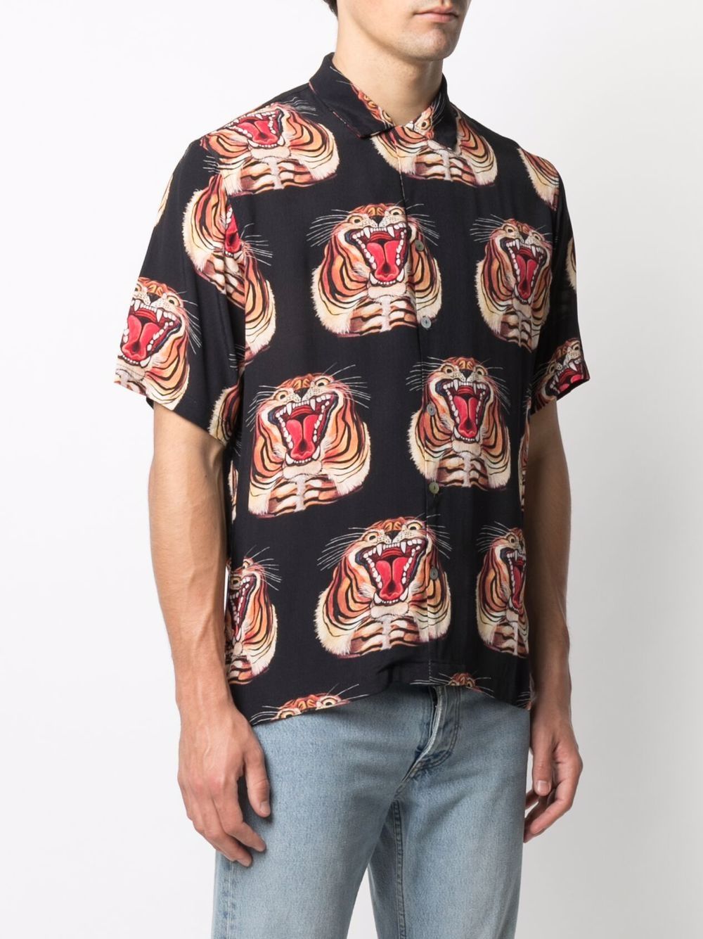 фото Endless joy рубашка с короткими рукавами и вышивкой tiger