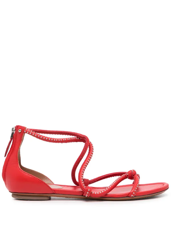 alaia flat sandals