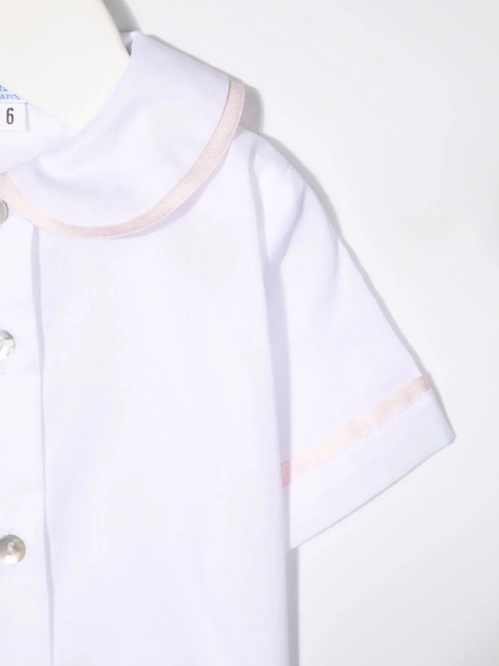  Siola Playsuit Mit Paspeln   Rosa 