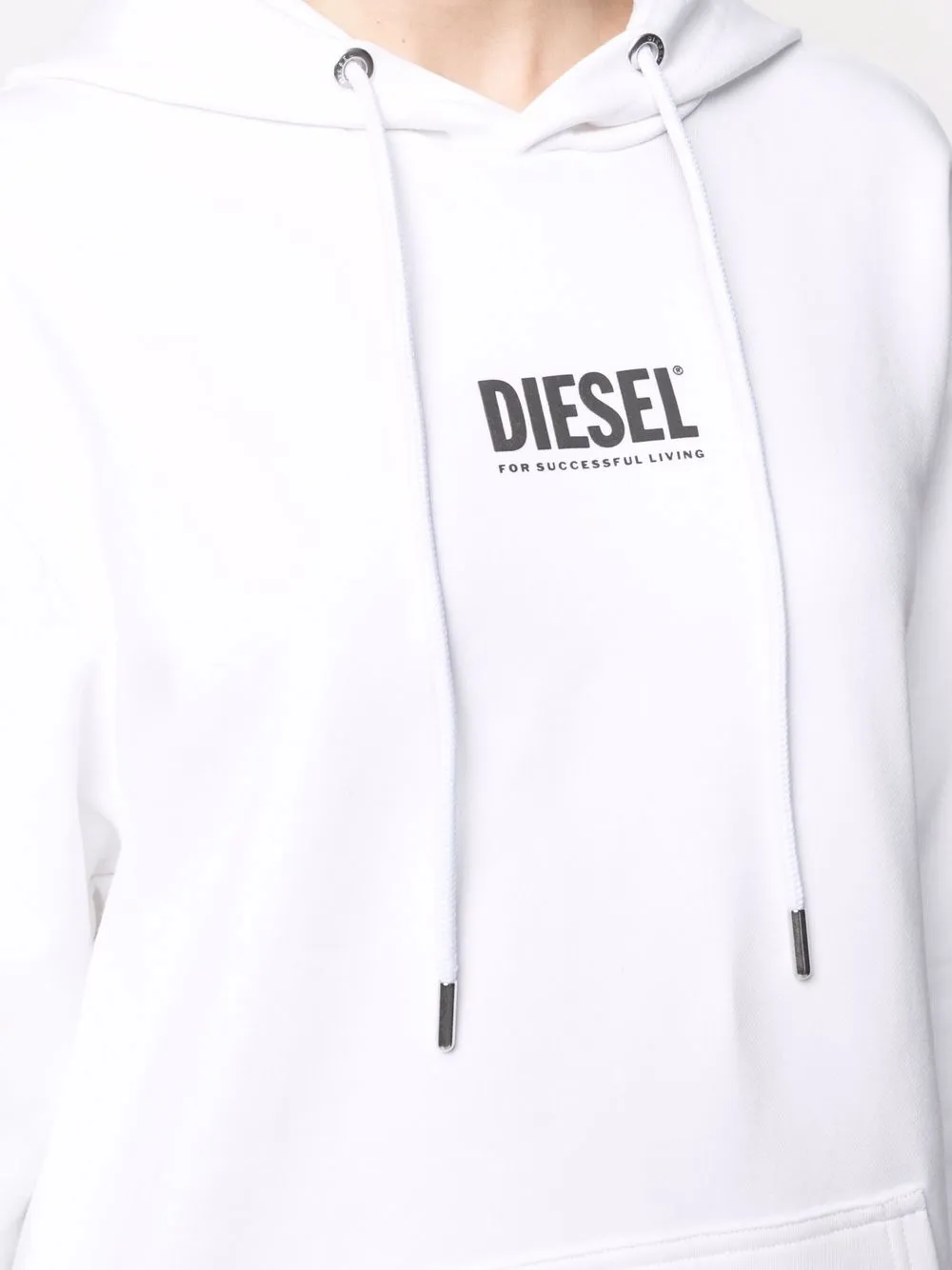 фото Diesel платье с капюшоном и логотипом