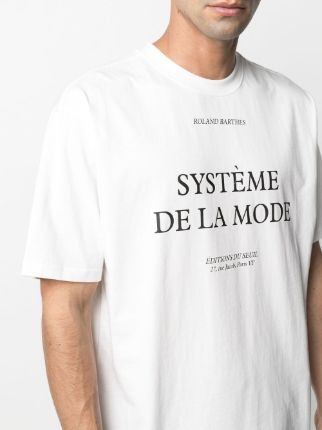 Système de la Mode 印花T恤展示图