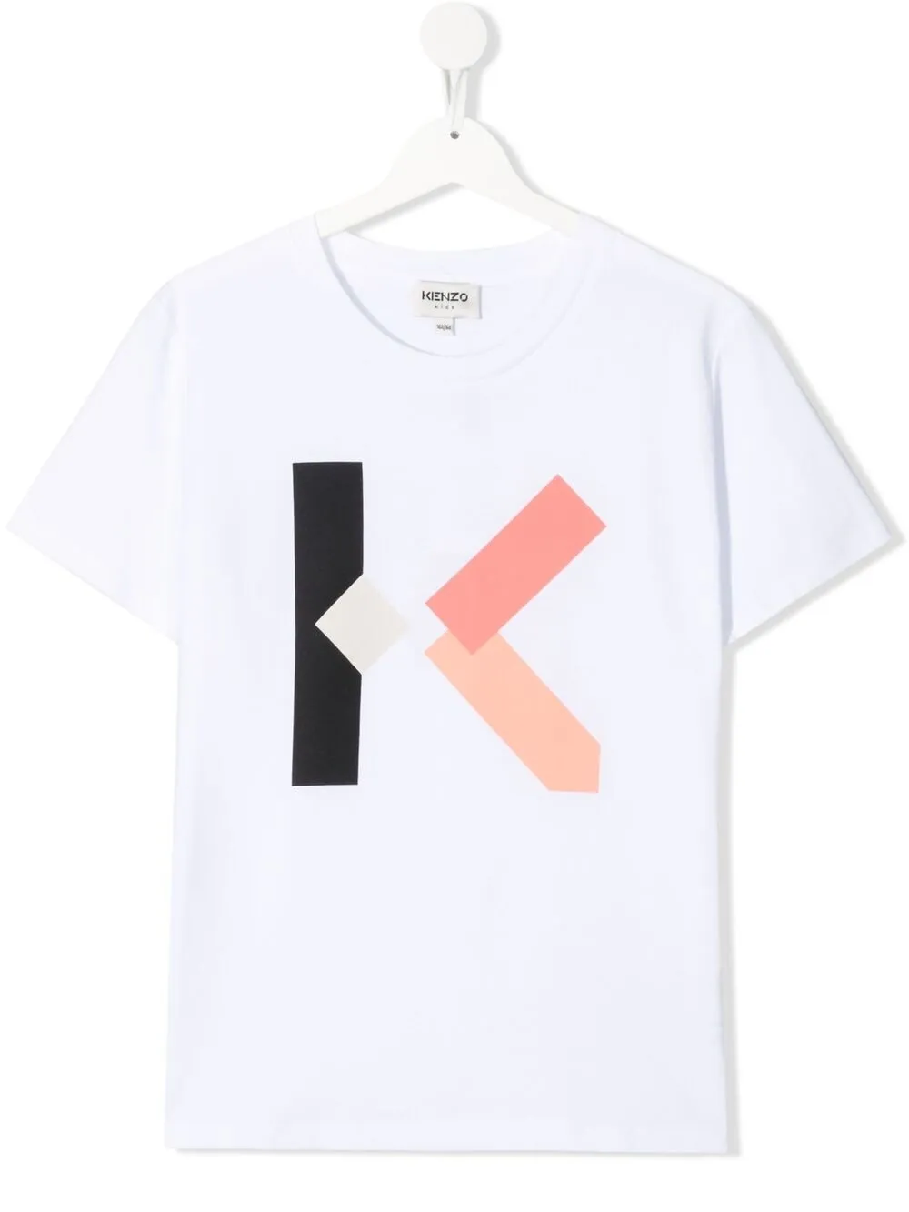 фото Kenzo kids футболка из органического хлопка с логотипом