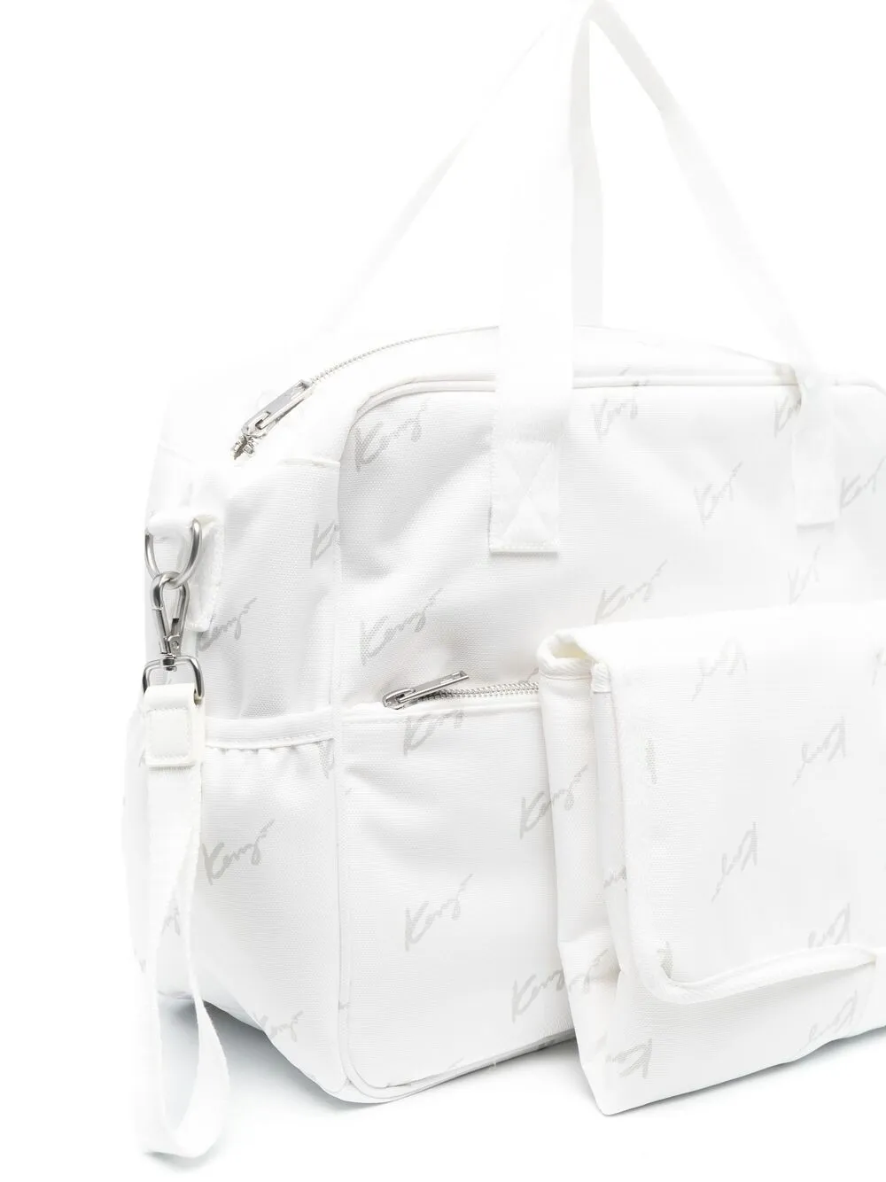 Kenzo Kids Luiertas met logoprint - Wit