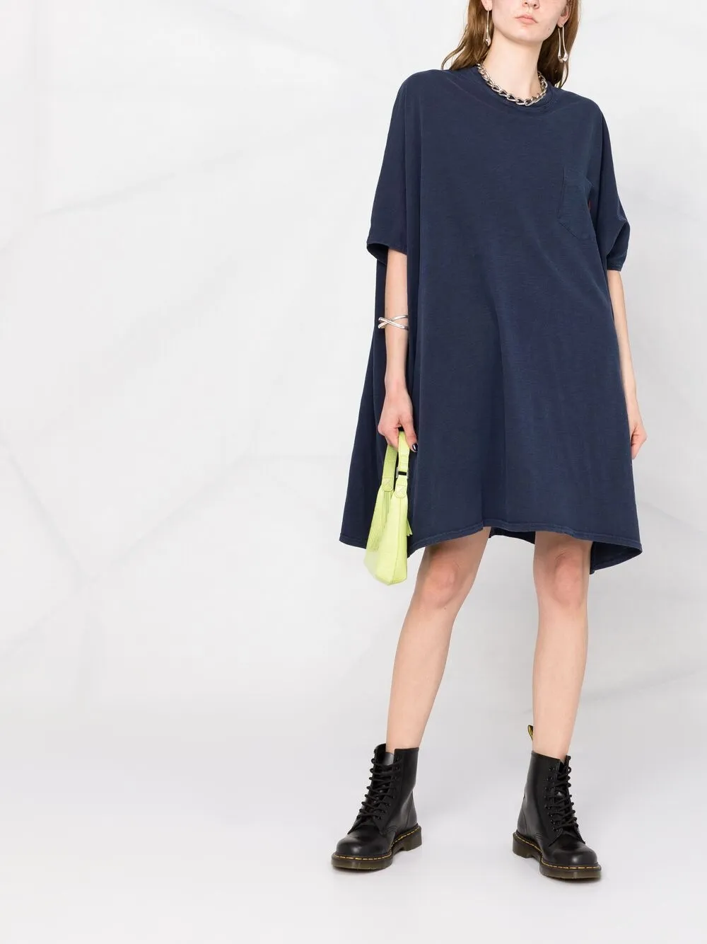 фото Denimist платье-футболка с карманом