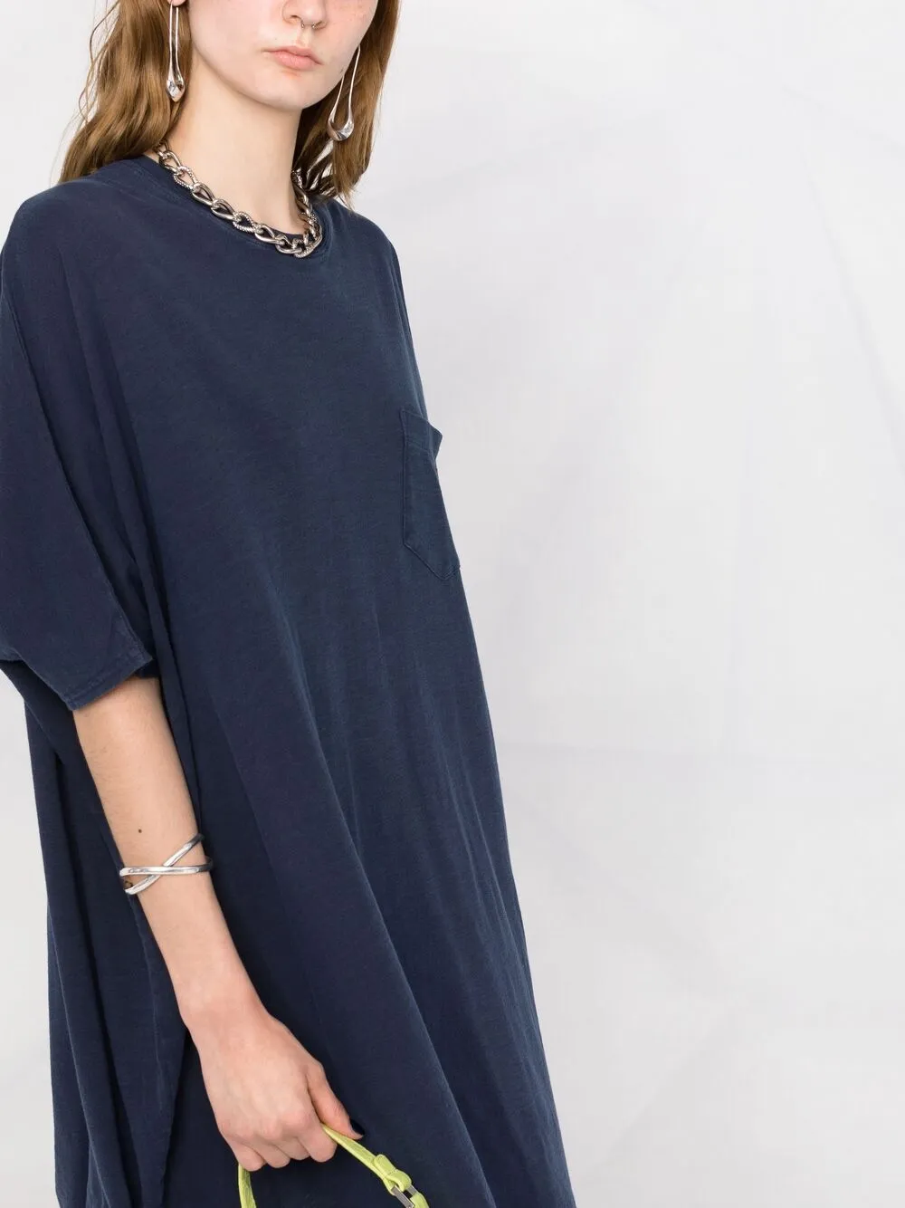фото Denimist платье-футболка с карманом