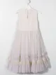 Image 2 of Fendi Kids lace-panel tulle dress