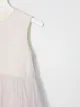 Fendi Kids lace-panel tulle dress