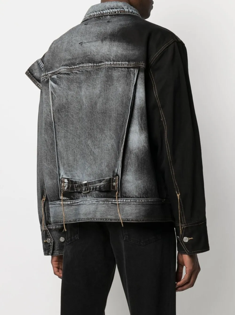 фото Feng chen wang джинсовая куртка из коллаборации с levi's