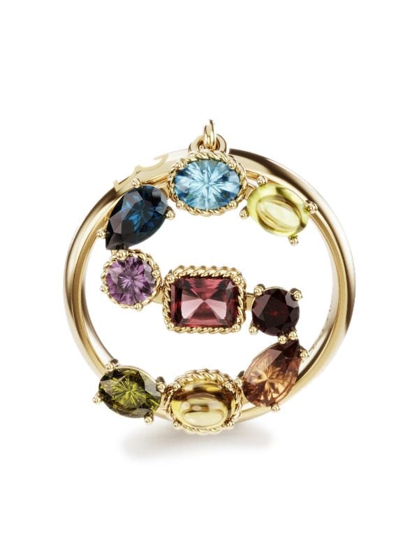 Dolce & Gabbana 18kt Yellow Gold Rainbow Alphabet S Ring - Farfetch