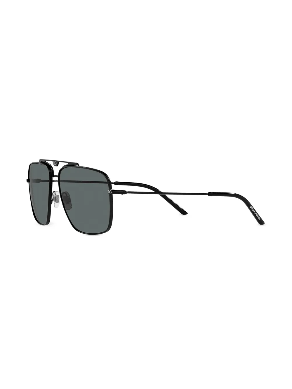 фото Dolce & gabbana eyewear солнцезащитные очки-авиаторы slim