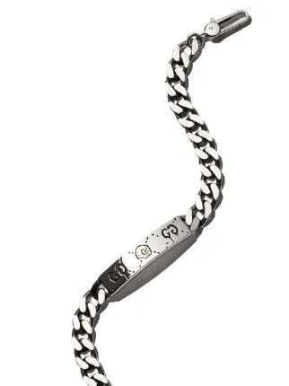 gucci ghost multi chain bracelet