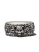 Gucci Feline Head sterling silver ring