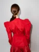 Silvia Tcherassi Agnes ruched wrap shirt
