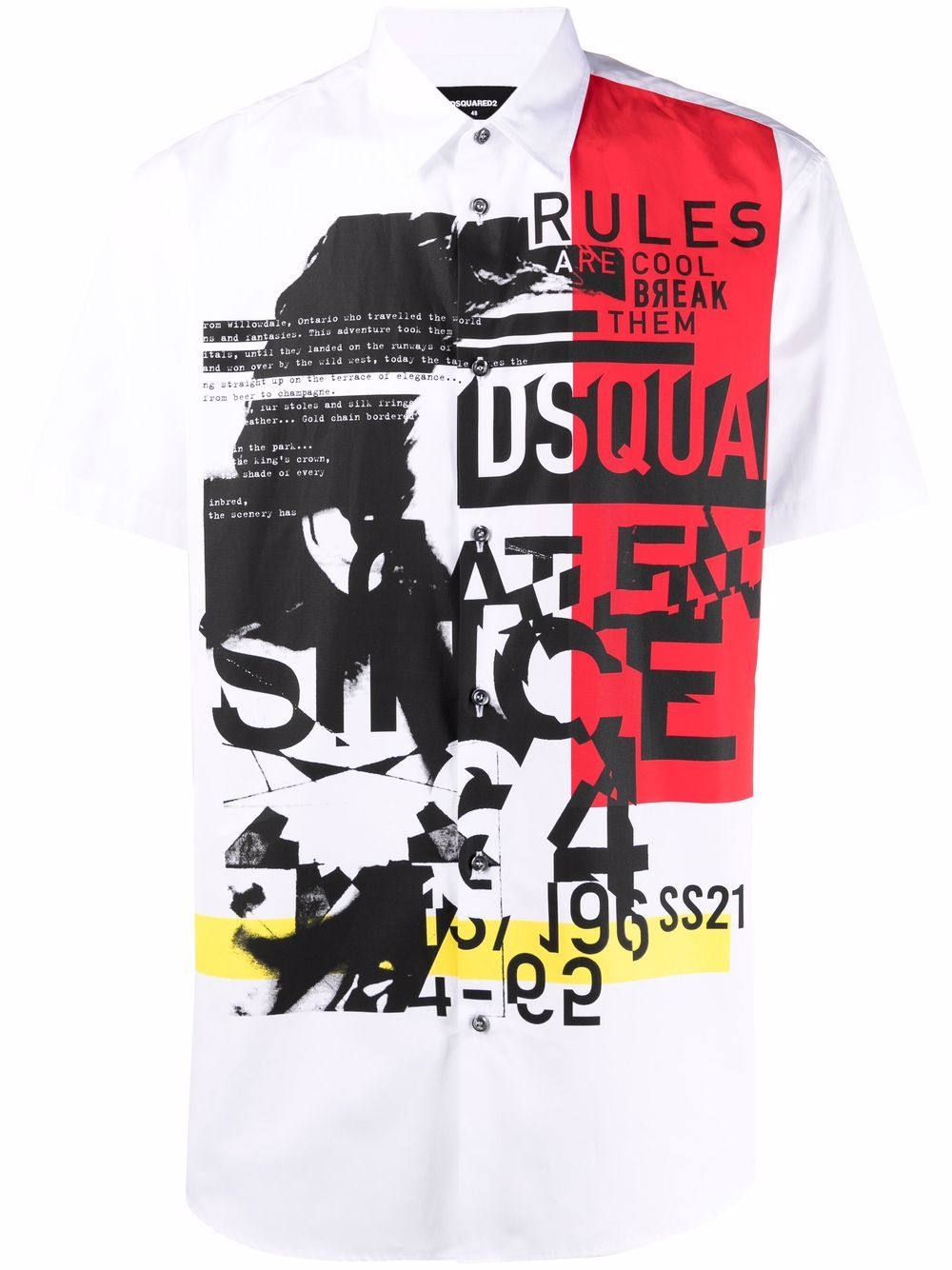 DSQUARED2 GRAPHIC-PRINT T-SHIRT