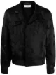 Image 1 of Saint Laurent palm tree print silk bomber