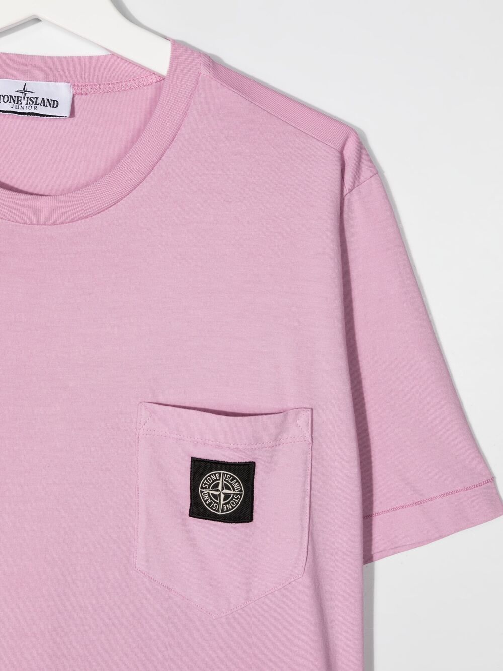 фото Stone island junior футболка с нашивкой-логотипом